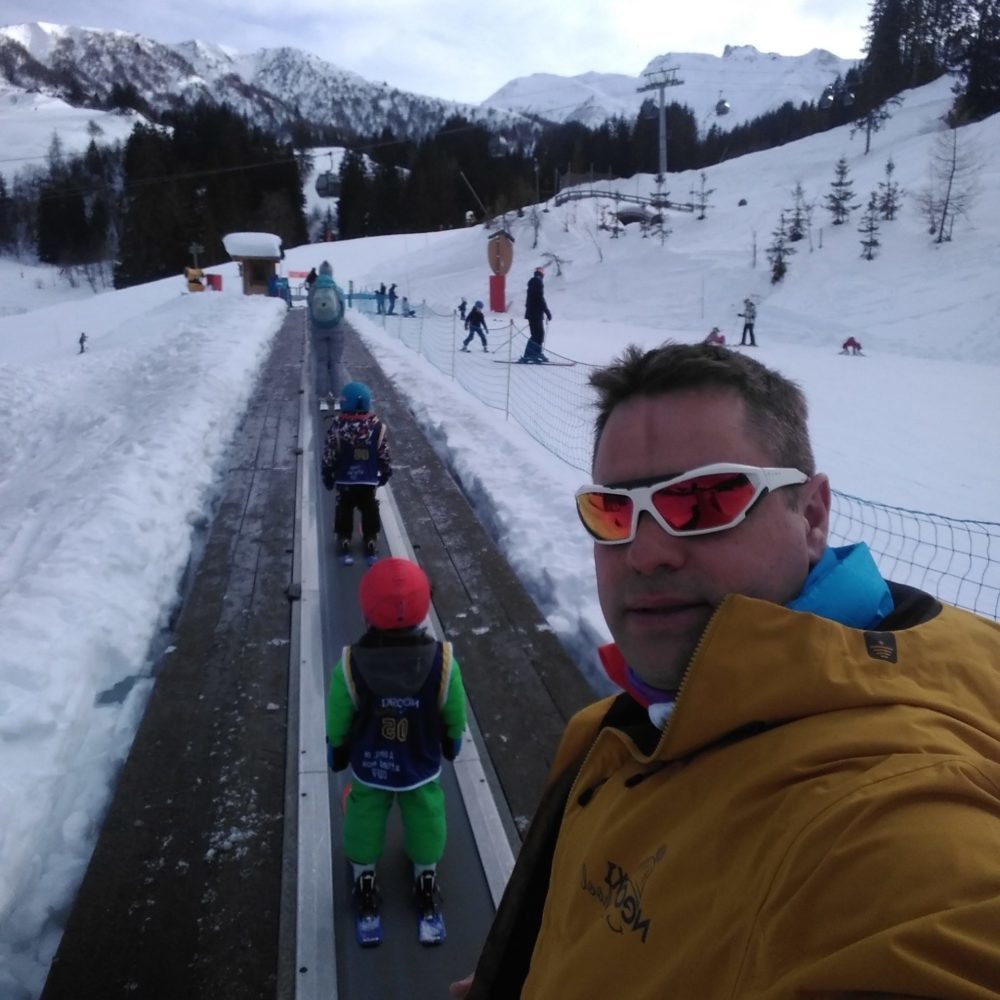 Karl Poumailloux moniteur ski valmorel neoski